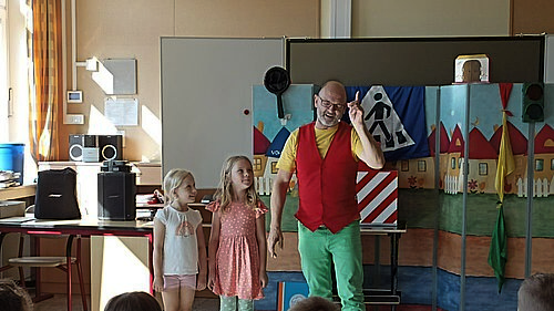 Verkehrszauberer in der Grundschule