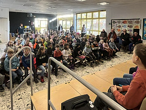 Eröffnung der neuen Toilettenanlage