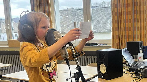 Projekt "Mensch ist Mensch" - Erstellen der Audioaufnahmen