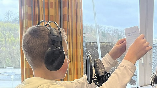 Projekt "Mensch ist Mensch" - Erstellen der Audioaufnahmen