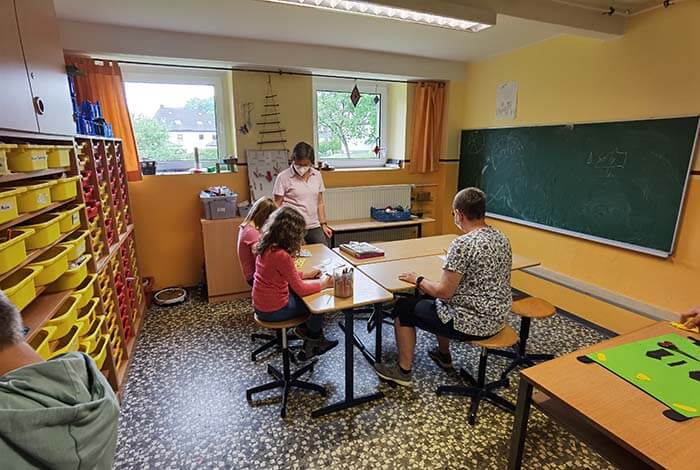 Hilfe bei den Hausaufgaben