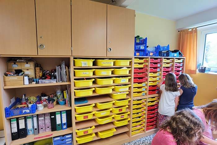 Unser Bastelmaterial